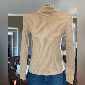 Timeless Merino Wool Long Sleeve Turtleneck Sweater